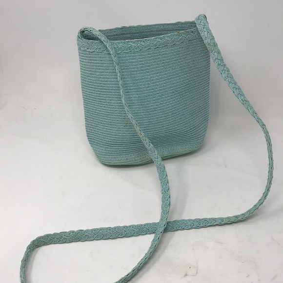 Liz Claiborne shoulder bag. light blue - Picture 2 of 3